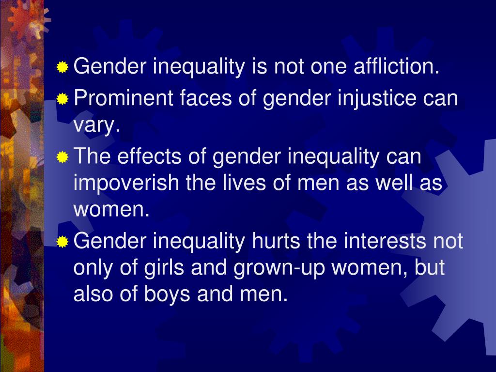PPT Gender Inequality PowerPoint Presentation, free download ID2939063