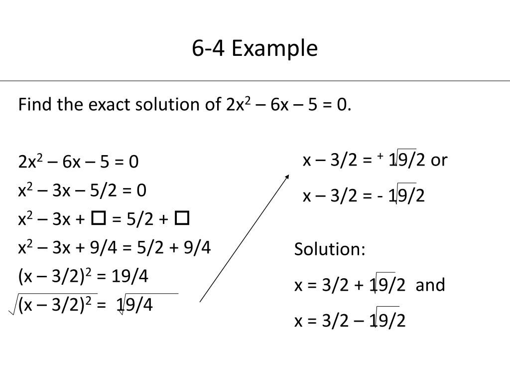 PPT Chapter 6 Exploring Quadratic Functions and Inequalities