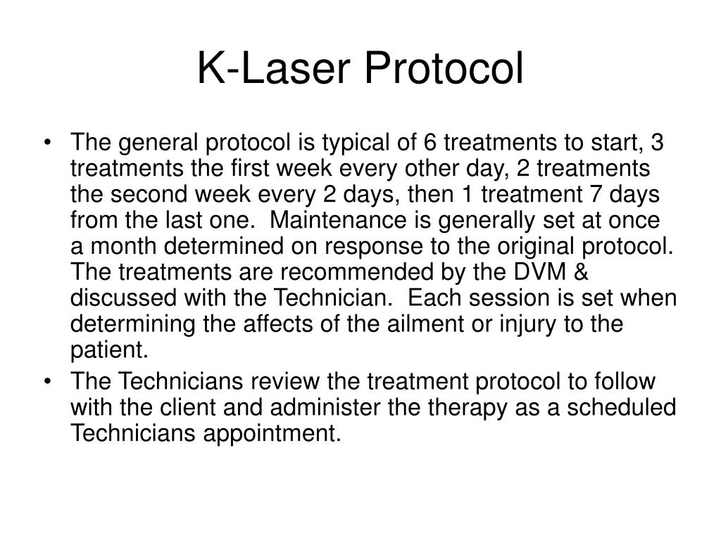 PPT Class IV Laser Therapy KLaser ™ PowerPoint Presentation, free