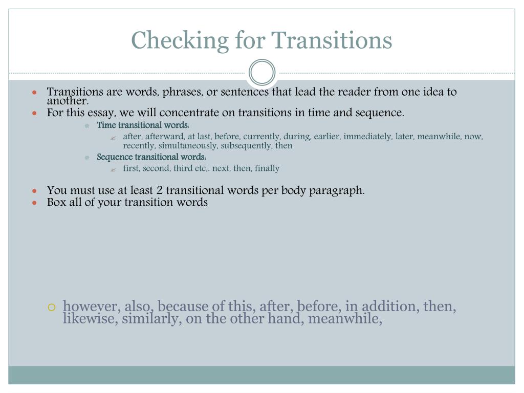 PPT Memory Snapshot Essay Self Assessment PowerPoint Presentation