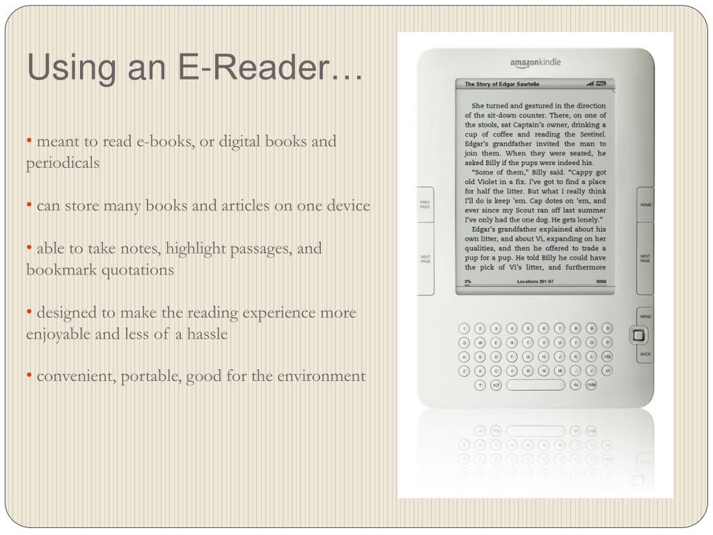 PPT EReaders PowerPoint Presentation, free download ID2945828