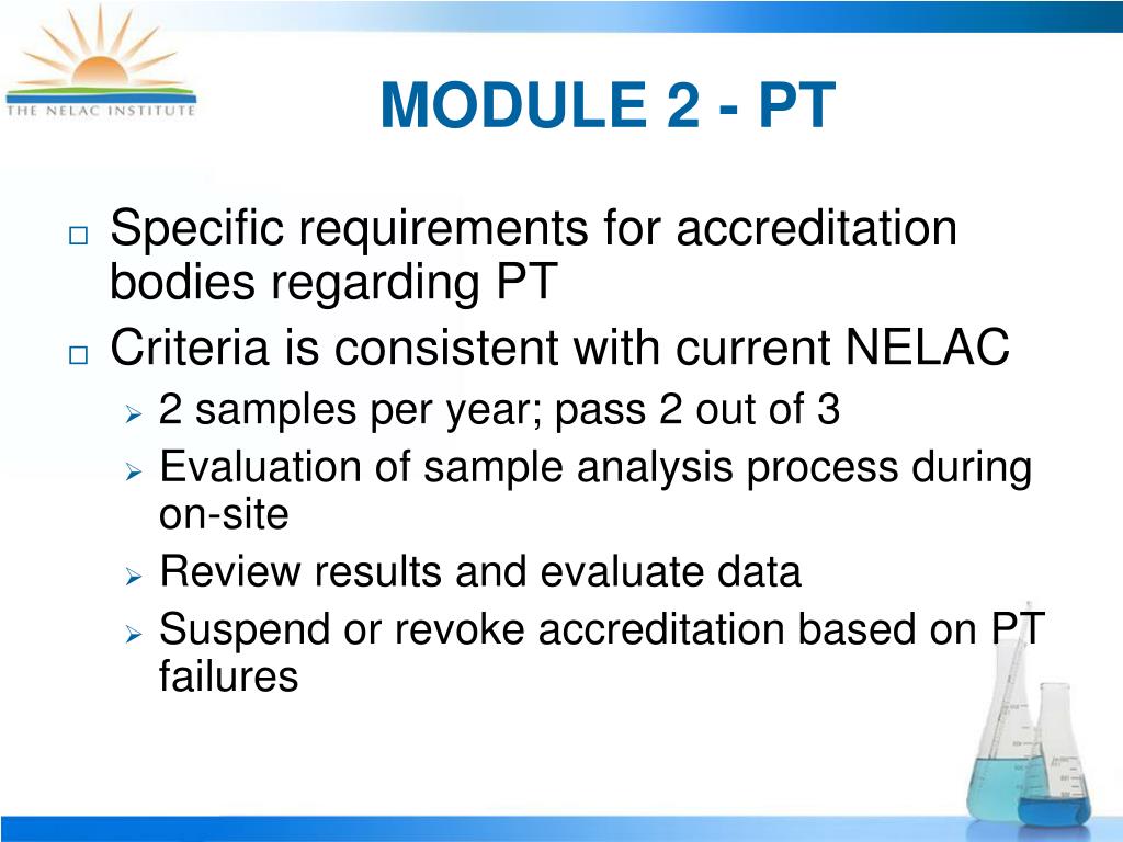 PPT The New TNI Laboratory Accreditation Standards PowerPoint