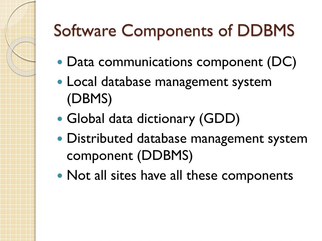 PPT Chapter 12 Distributed Databases PowerPoint Presentation, free