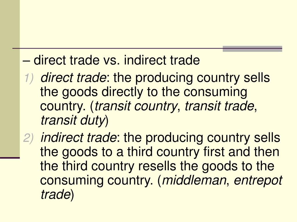 PPT Unit 6 International Trade PowerPoint Presentation, free download