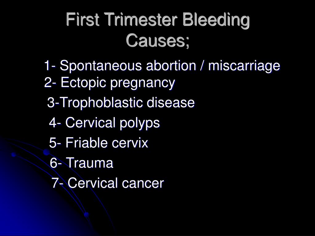 PPT First Trimester Bleeding PowerPoint Presentation, free download