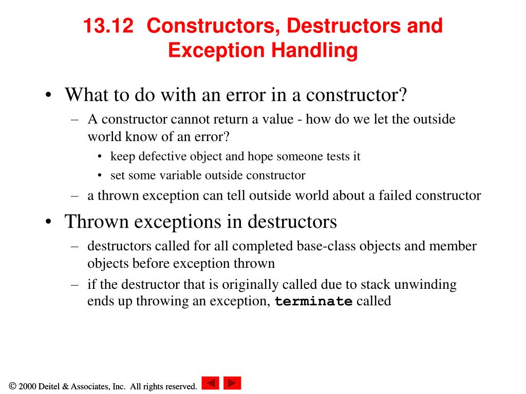 PPT Chapter 13 Exception Handling PowerPoint Presentation, free