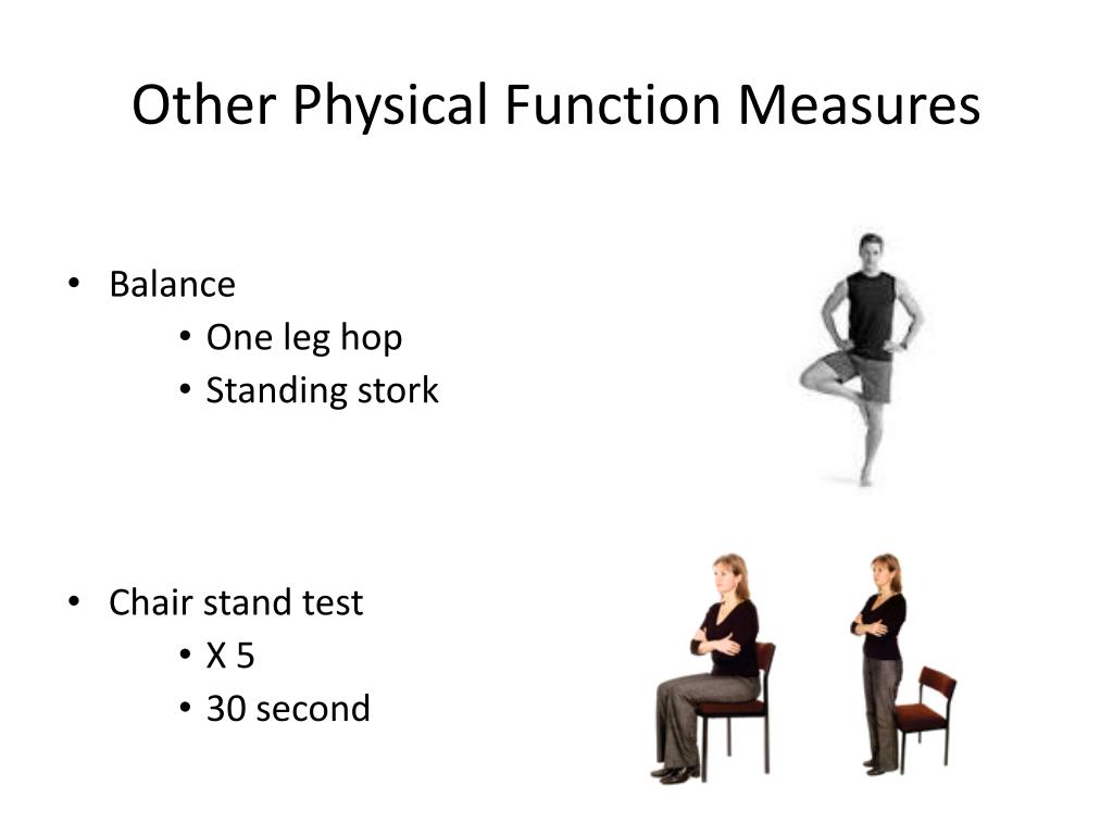 PPT Performancebased measures of physical function PowerPoint