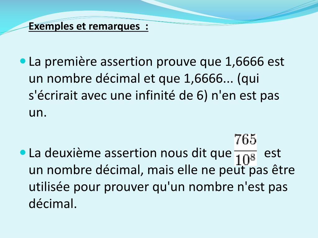 PPT Les nombres rationnels, décimaux et réels PowerPoint Presentation