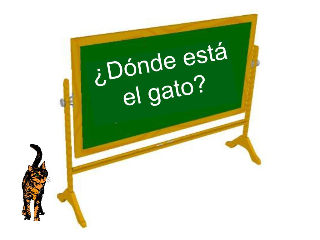 PPT ¿Dónde está el gato? PowerPoint Presentation, free download ID