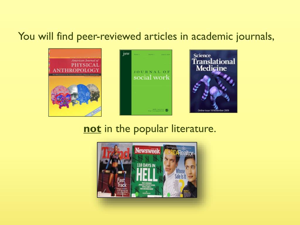 PPT The Peer Review Process PowerPoint Presentation, free download ID2960149