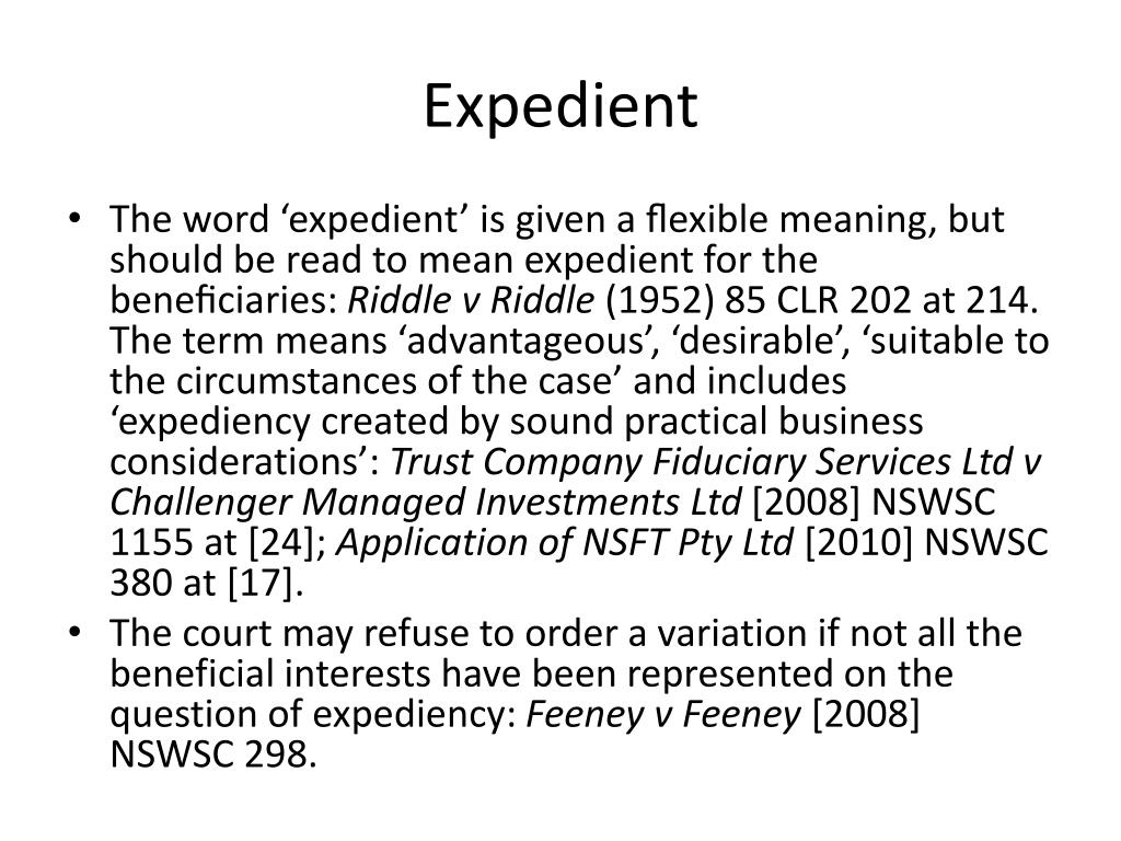 PPT Variation and Termination of Express Trusts PowerPoint