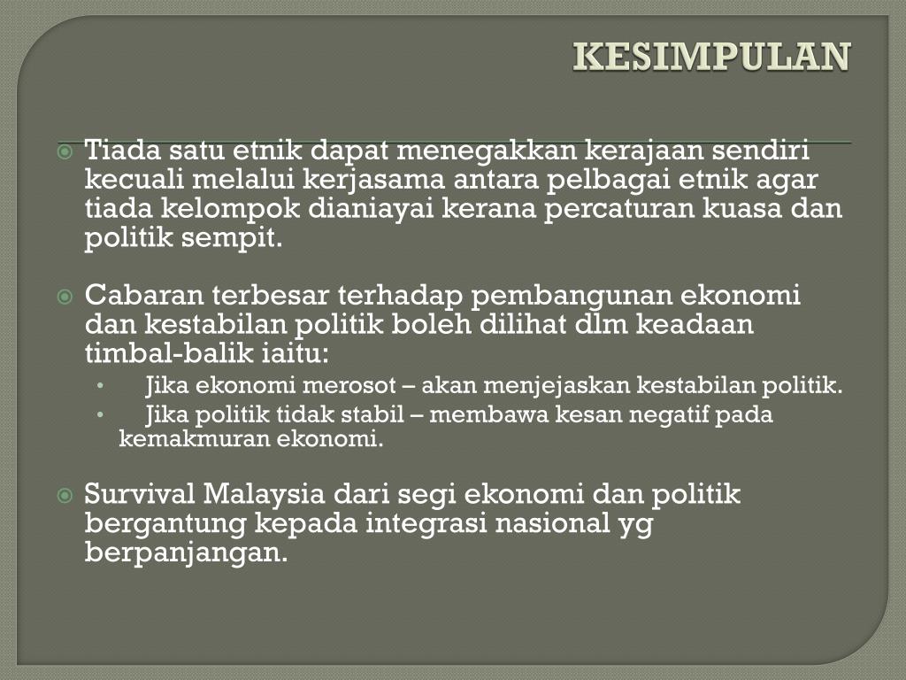 PPT HUBUNGAN ETNIK PowerPoint Presentation, free