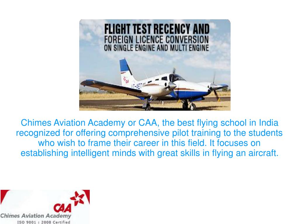 PPT Chimes Aviation Academy A Pioneer Institute Offering Extens
