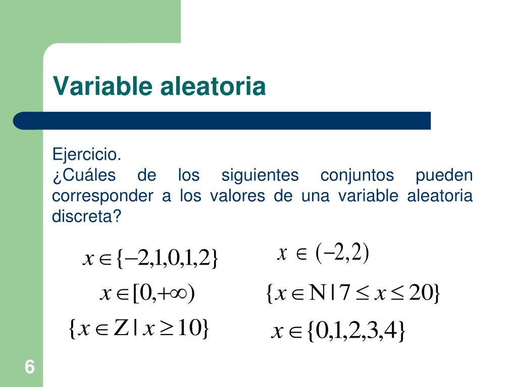 PPT Variable aleatoria discreta PowerPoint Presentation, free