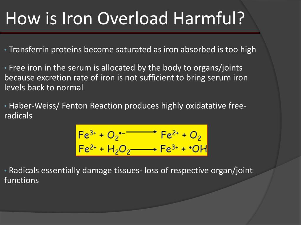 PPT Clinical Management of Iron Overload (PHM 142) PowerPoint