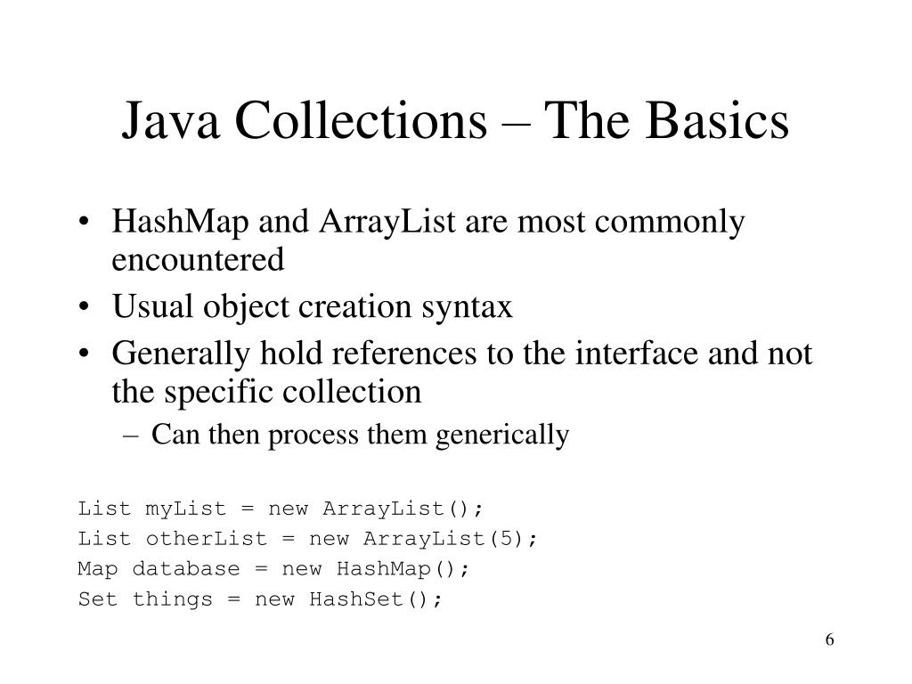 PPT Introduction to Java Collection PowerPoint Presentation, free