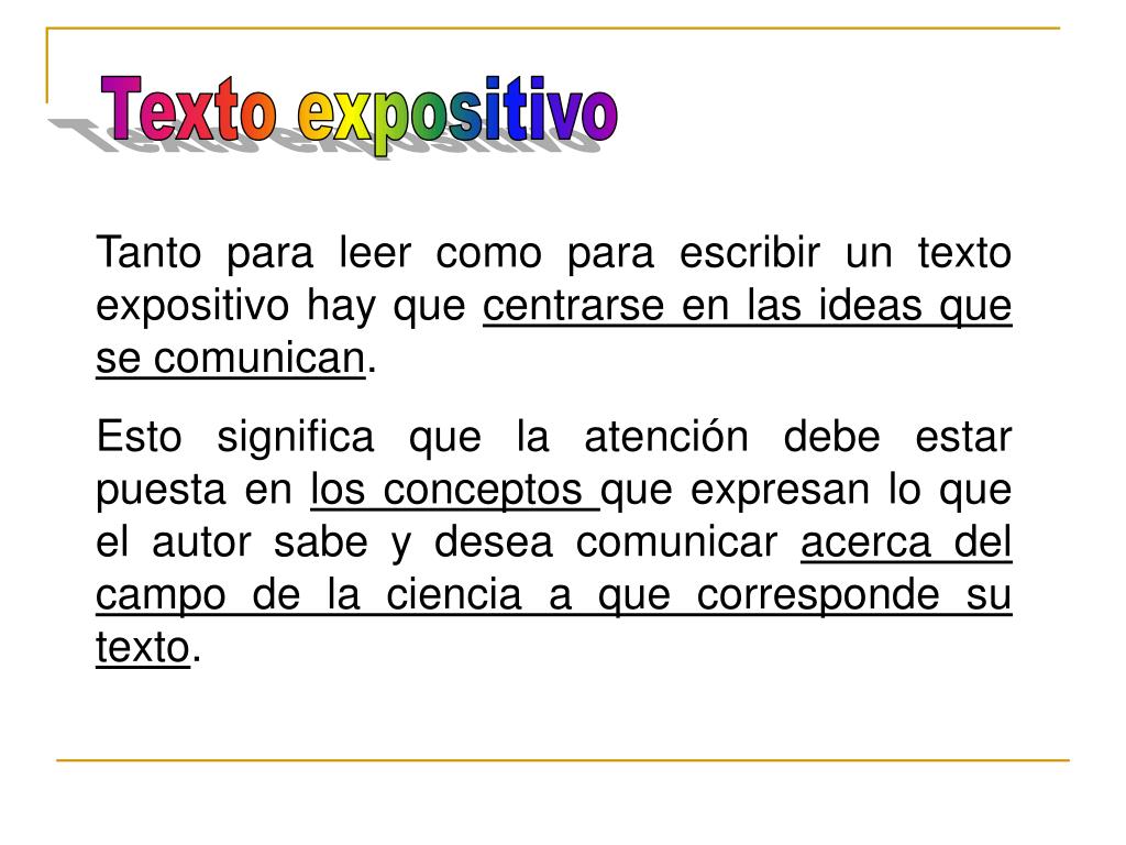 PPT Texto expositivo PowerPoint Presentation, free download ID2969034
