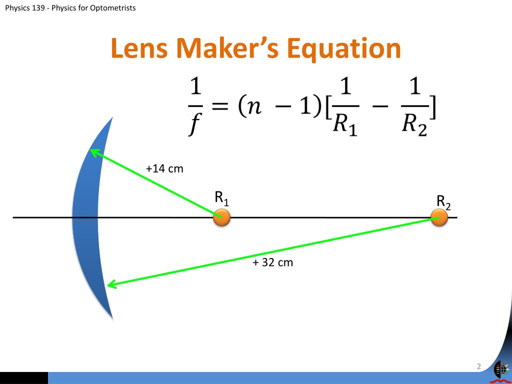 PPT Lens Maker’s Equation PowerPoint Presentation, free download ID