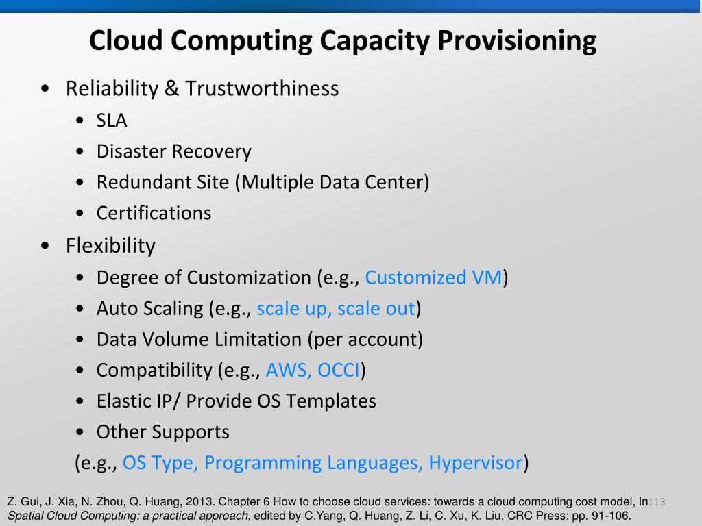 PPT Chapter 6 How to choose cloud services towards a cloud computing