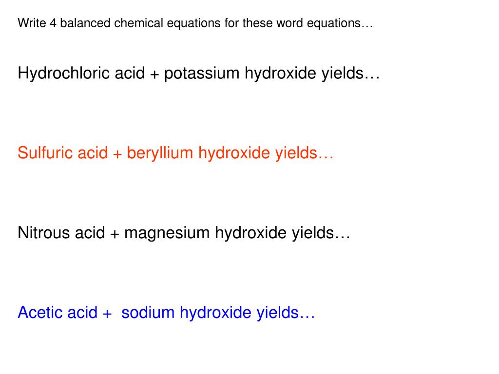 PPT Acid Base Class 4 PowerPoint Presentation, free download ID