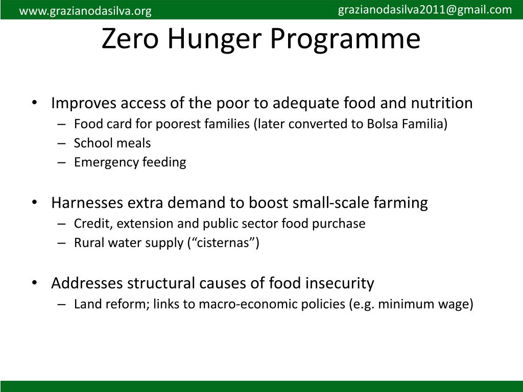 PPT Brazil’s Zero Hunger Programme PowerPoint Presentation, free