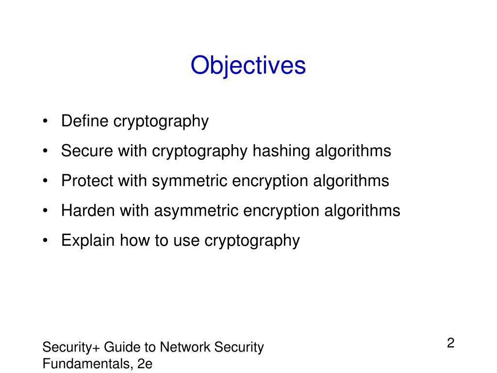Define Cryptography And Encryption