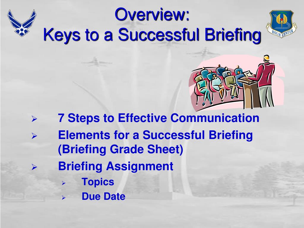 PPT BASICS OF BRIEFING PowerPoint Presentation, free download ID