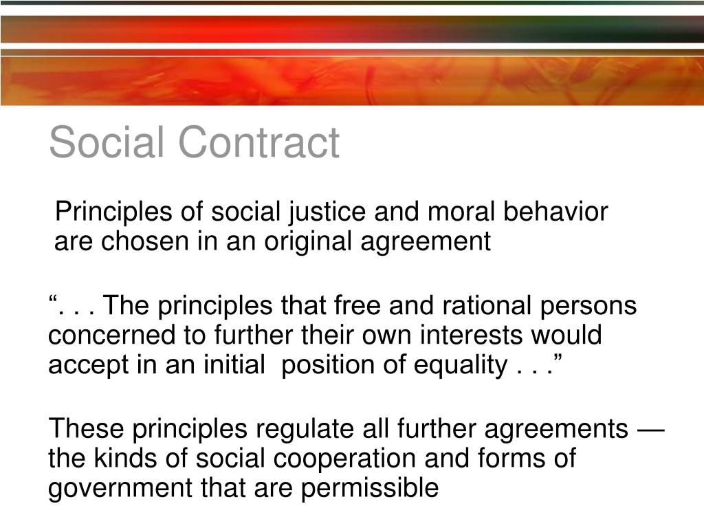 PPT The Social Contract PowerPoint Presentation, free download ID