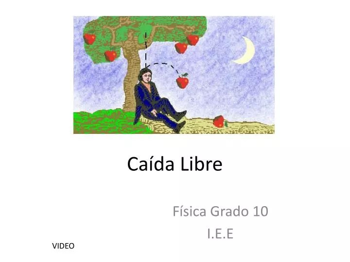 PPT Caída Libre PowerPoint Presentation ID2979740