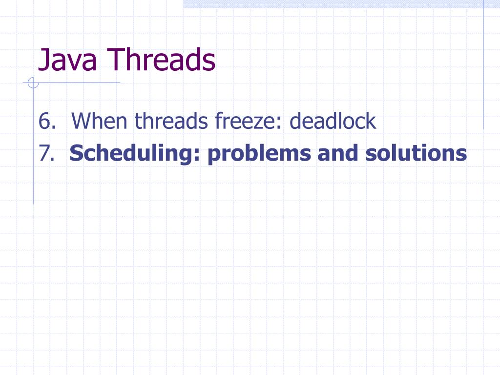 PPT Java Threads PowerPoint Presentation, free download ID2982893