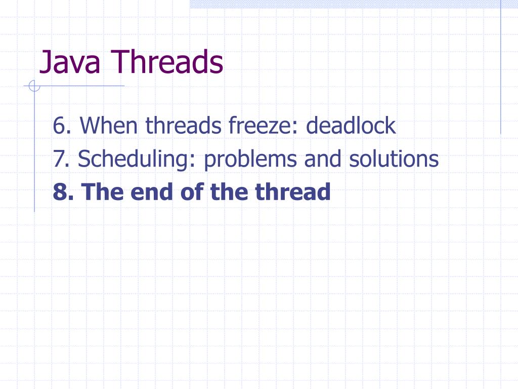 PPT Java Threads PowerPoint Presentation, free download ID2982893