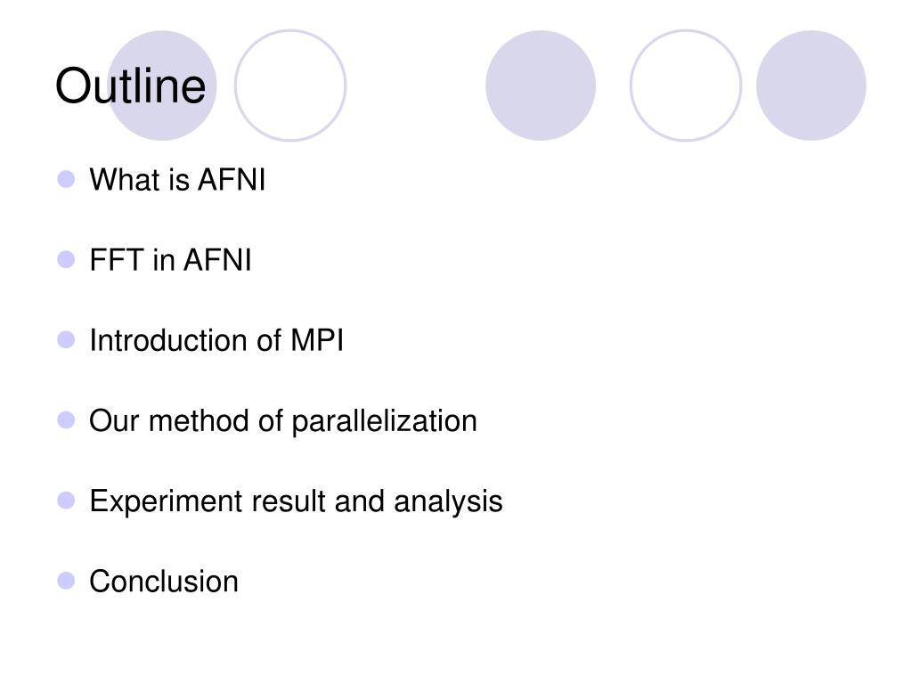 PPT Parallelization of FFT in AFNI PowerPoint Presentation, free