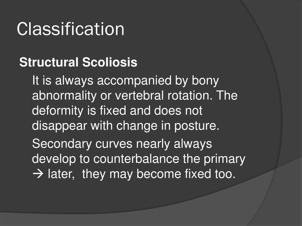 PPT SCOLIOSIS PowerPoint Presentation, free download ID2983653