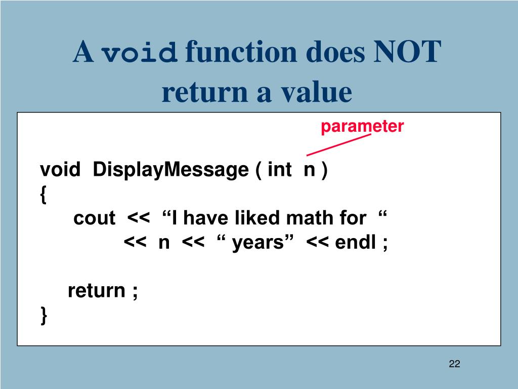 PPT Chapter 7 Functions PowerPoint Presentation, free download ID