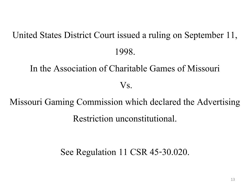 PPT Starting A Bingo In Missouri PowerPoint Presentation, free