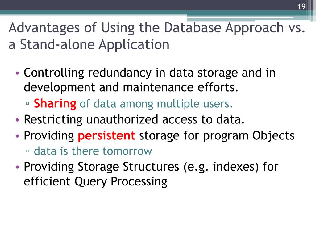 PPT Set 1 Introduction to Databases and Terminology PowerPoint