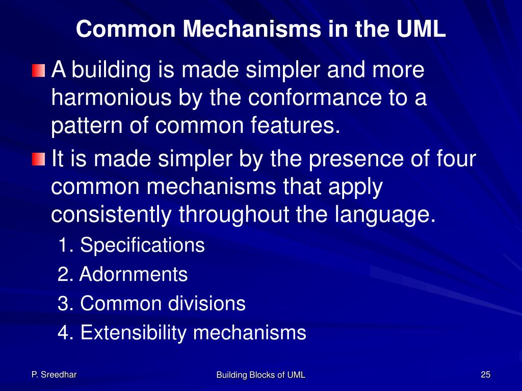 PPT Building Blocks of UML PowerPoint Presentation, free download