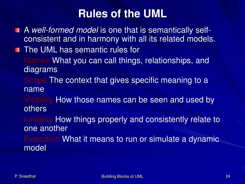 PPT Building Blocks of UML PowerPoint Presentation, free download
