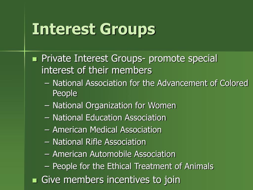 How Do Special Interest Groups And Mass