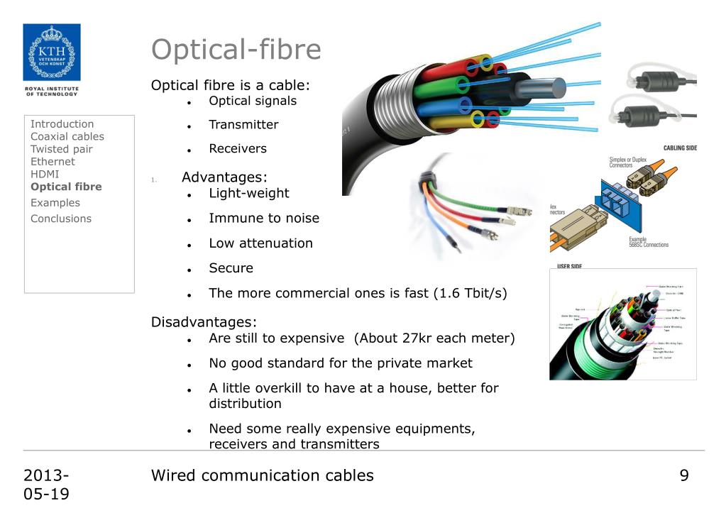 PPT Wired communication PowerPoint Presentation, free download ID