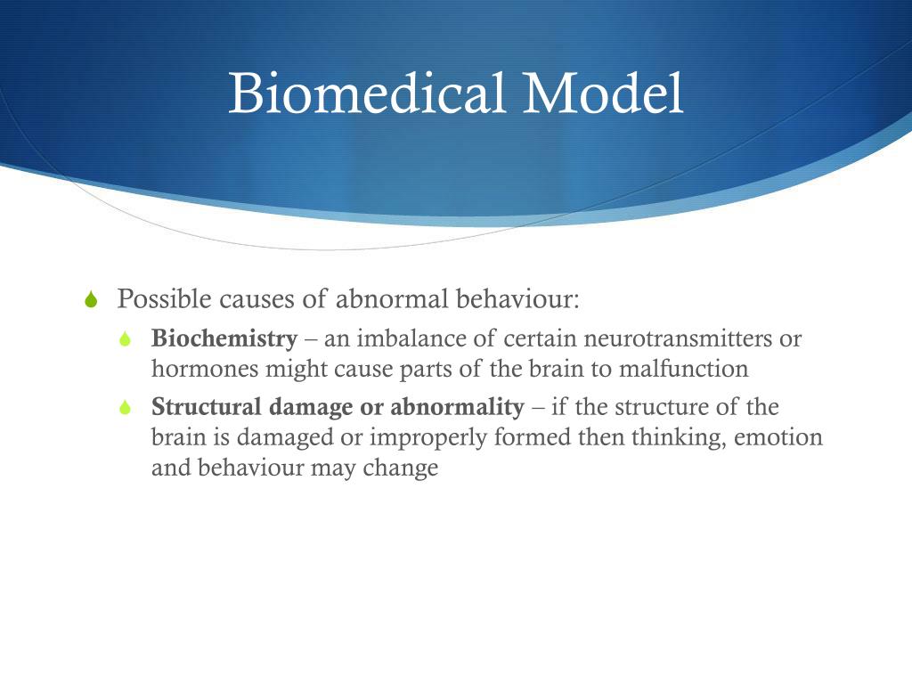 Biomedical Disease Model
