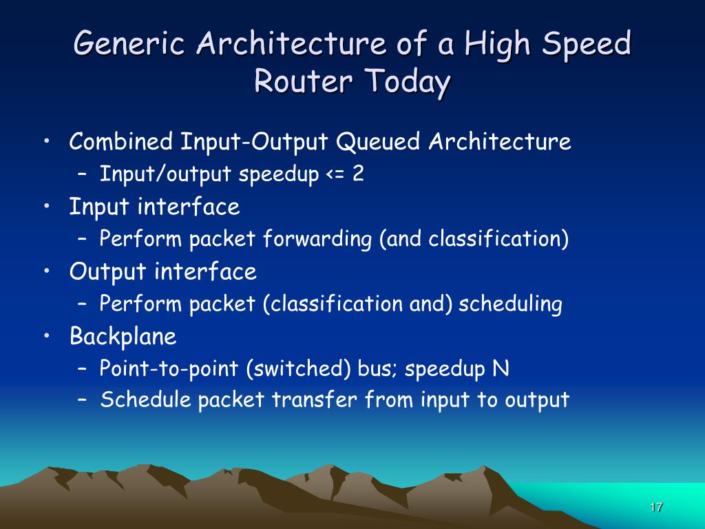 PPT Router Design and Packet Scheduling PowerPoint Presentation, free