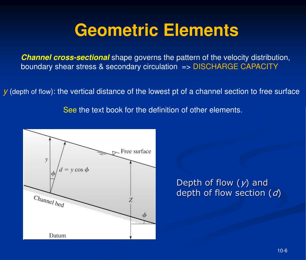 PPT Lecture Notes 2 Chapter 10 Channel Geometry PowerPoint Presentation ID2991921
