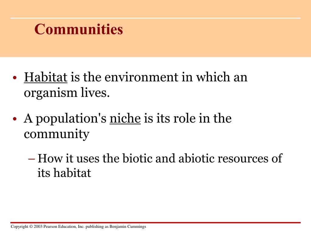 PPT Communities biodiversity, issues keystone species habitats