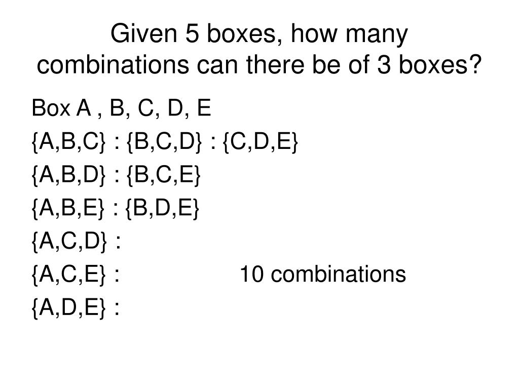 PPT 9.6 Counting Principles PowerPoint Presentation, free download