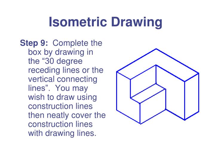 PPT Isometric Drawing PowerPoint Presentation ID3001508