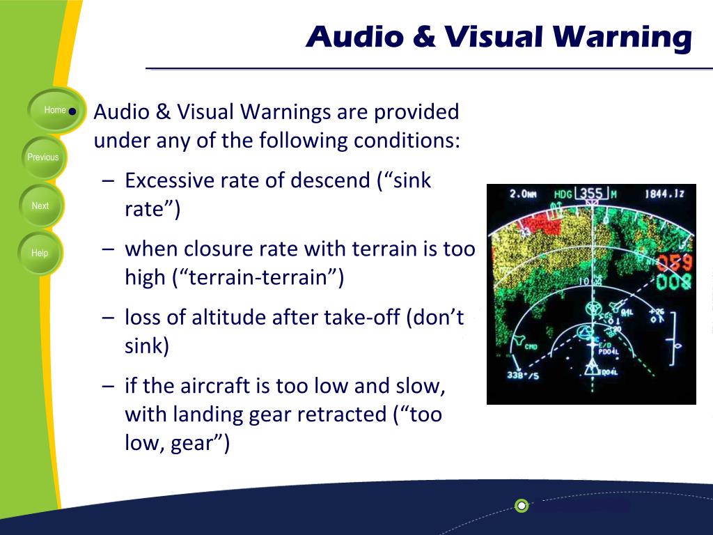 PPT Lecture 9 G round P roximity W arning S ystem ( GPWS ) PowerPoint Presentation ID3002123