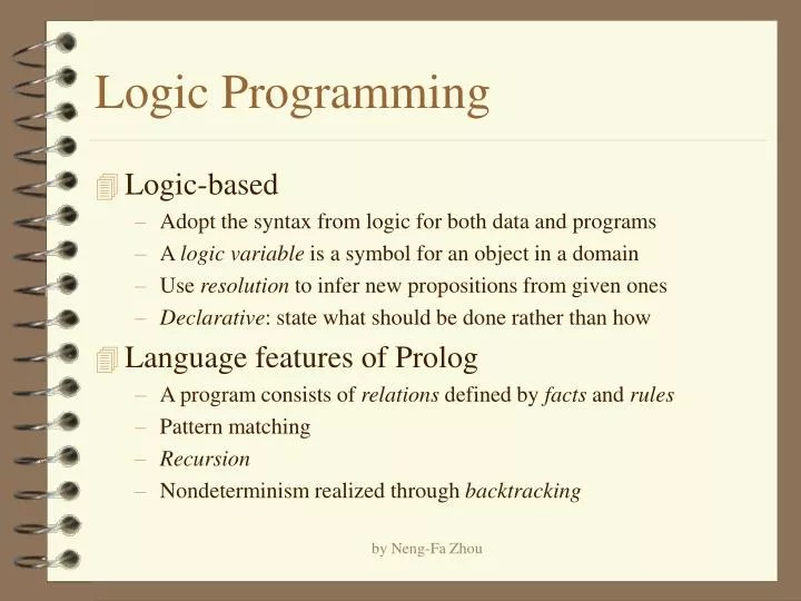 PPT Logic Programming PowerPoint Presentation, free download ID3004008