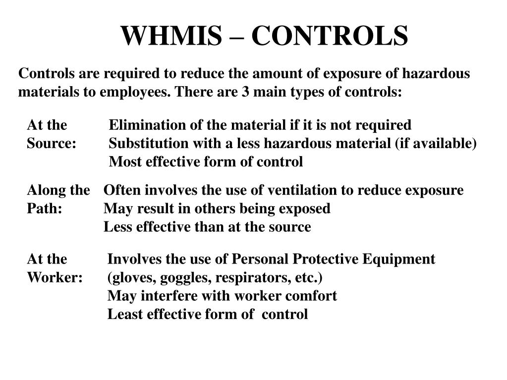 PPT WHMIS PowerPoint Presentation, free download ID3005083