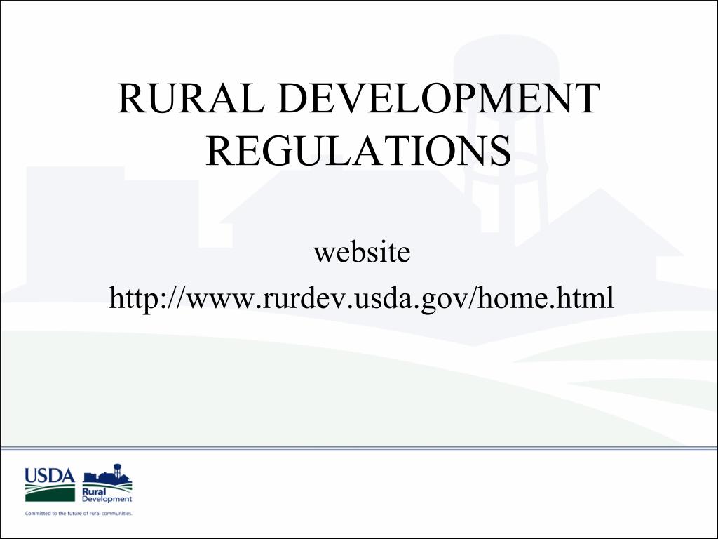 PPT USDA RURAL DEVELOPMENT PowerPoint Presentation, free download